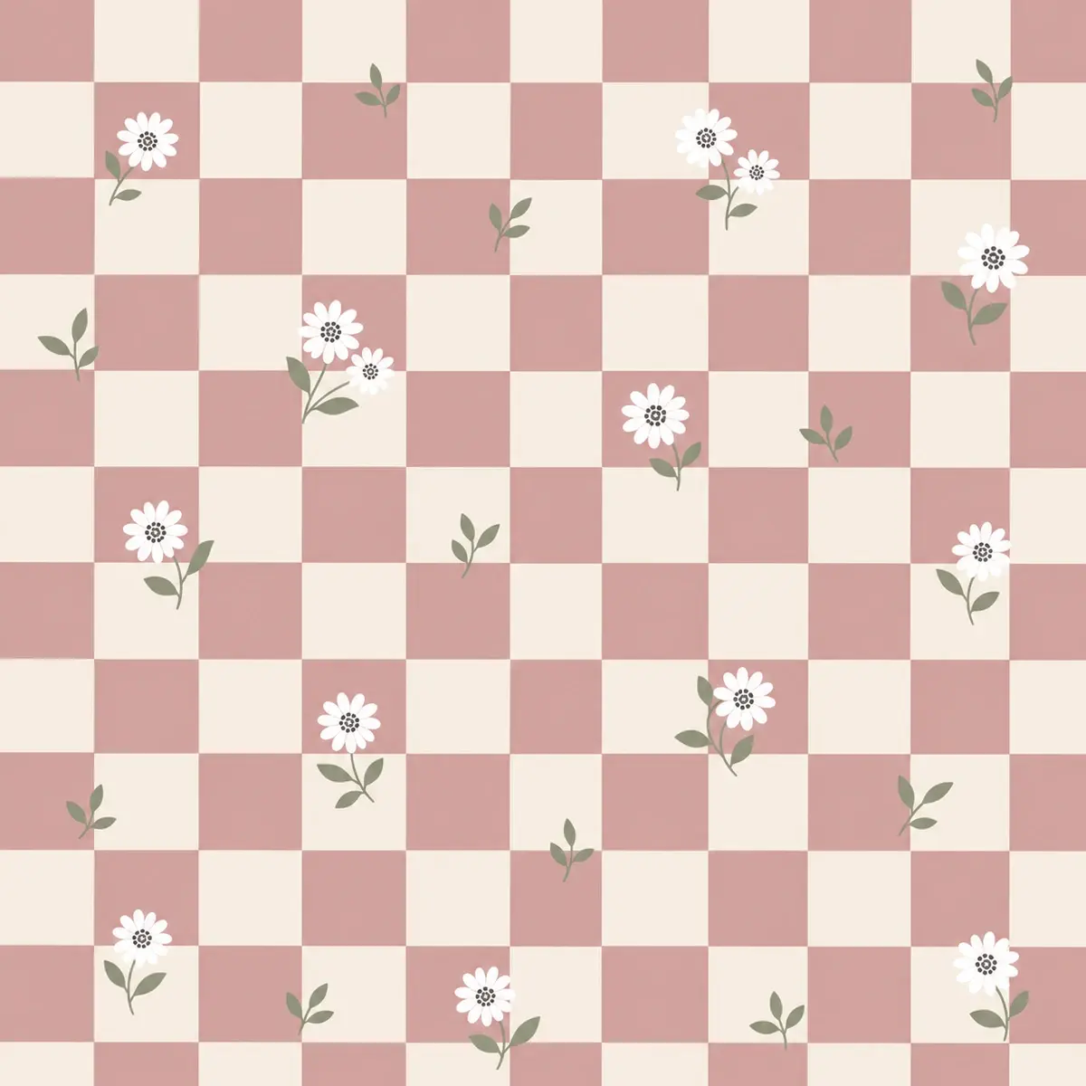 Checker Bloom nail set