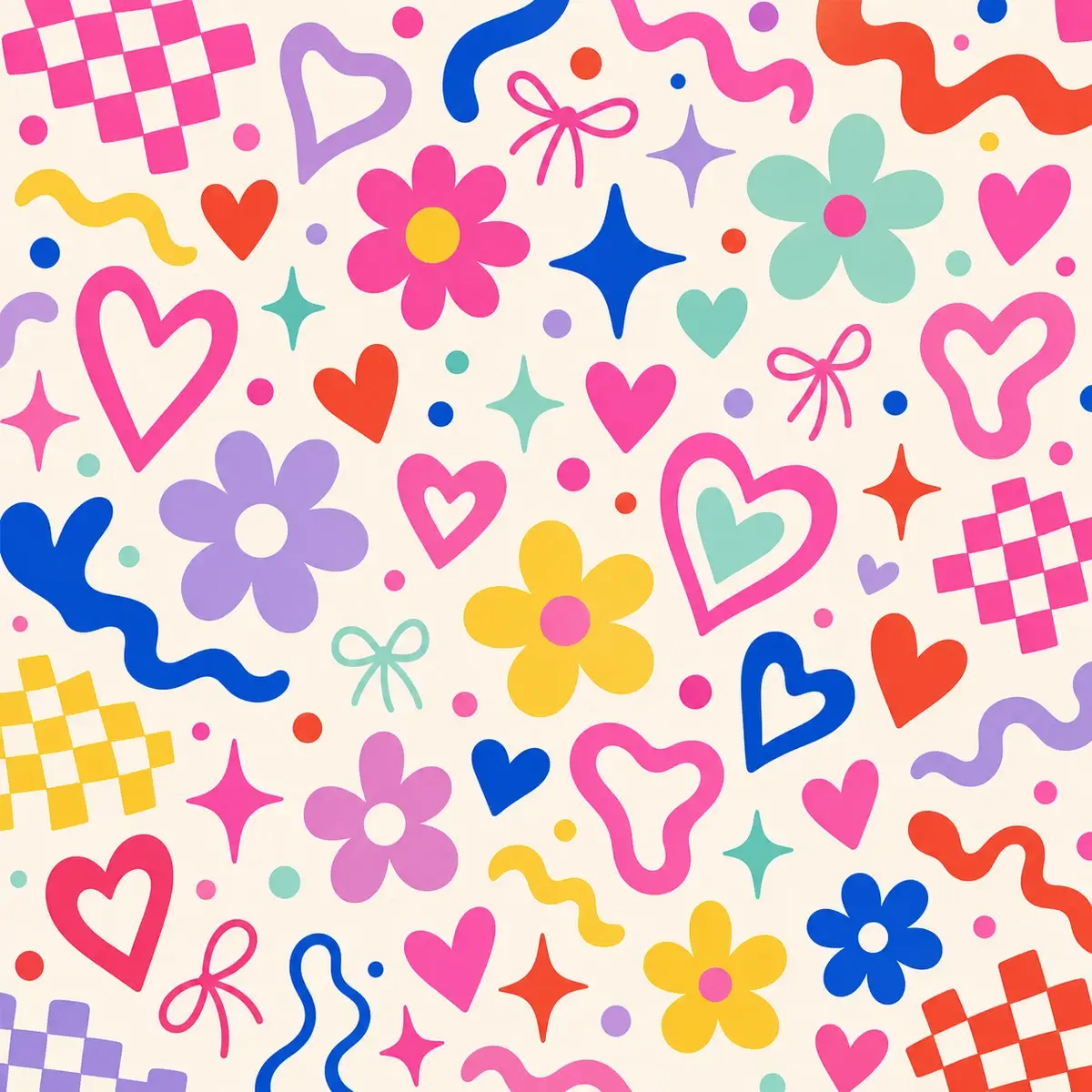 Dopamine Doodles nail set